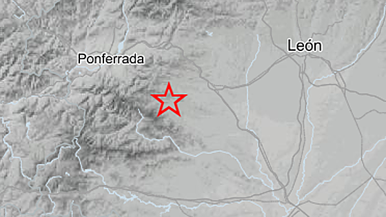 Un terremoto sorprende de madrugada a La Maragatería