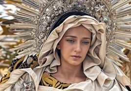 La Madre Dolorosa, de la Cofradía del Dulce Nombre de Jesús Nazareno.