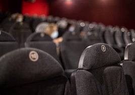 Una sala de cine.