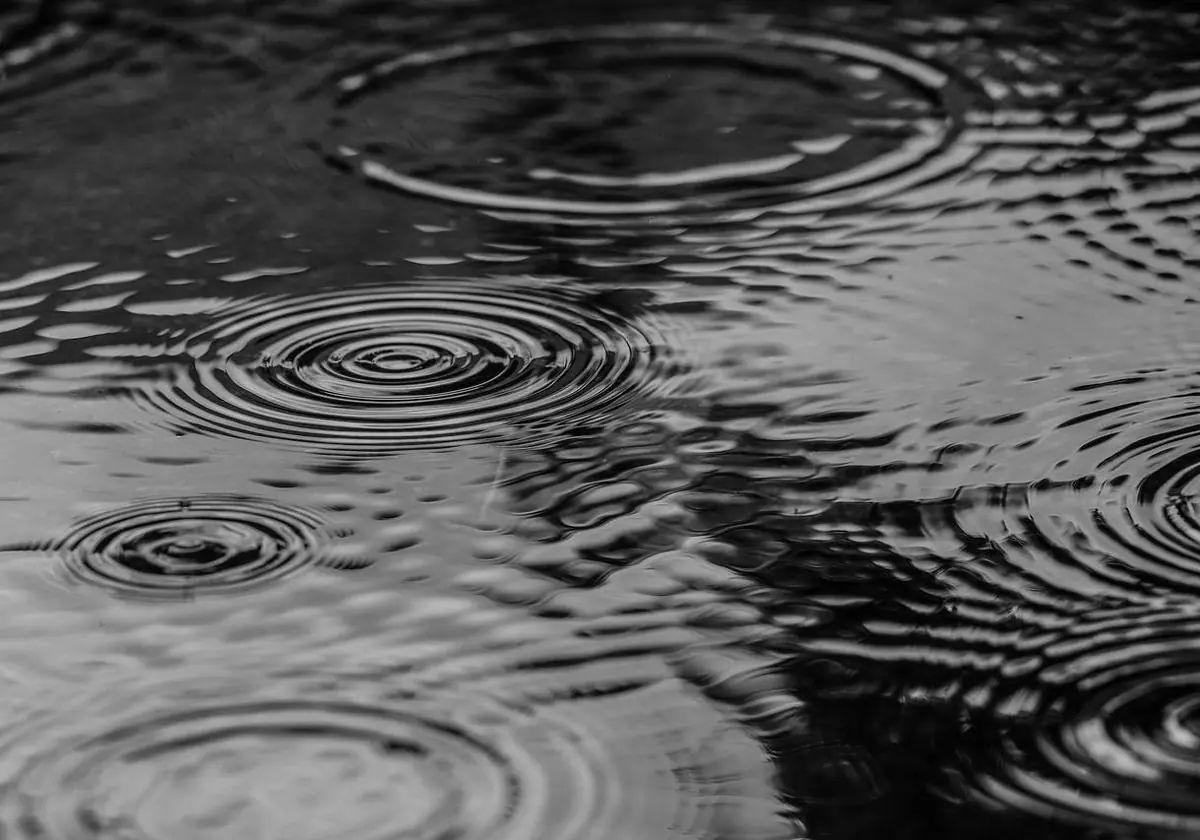 Imagen de archivo de lluvia.