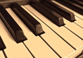 Teclas de un piano.