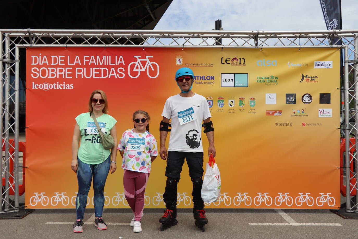 Premiados en el Día de la Familia sobre Ruedas