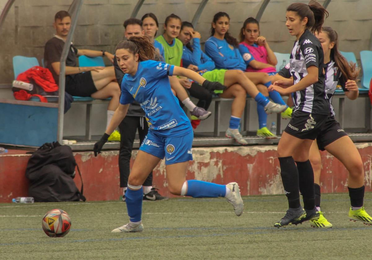 El Ollímipico, en su partido ante el Victoria.