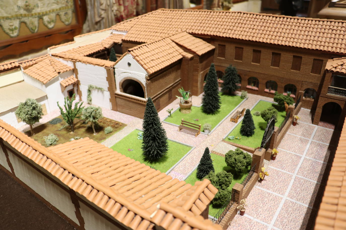 Imagen del Monasterio de Santa Cruz.