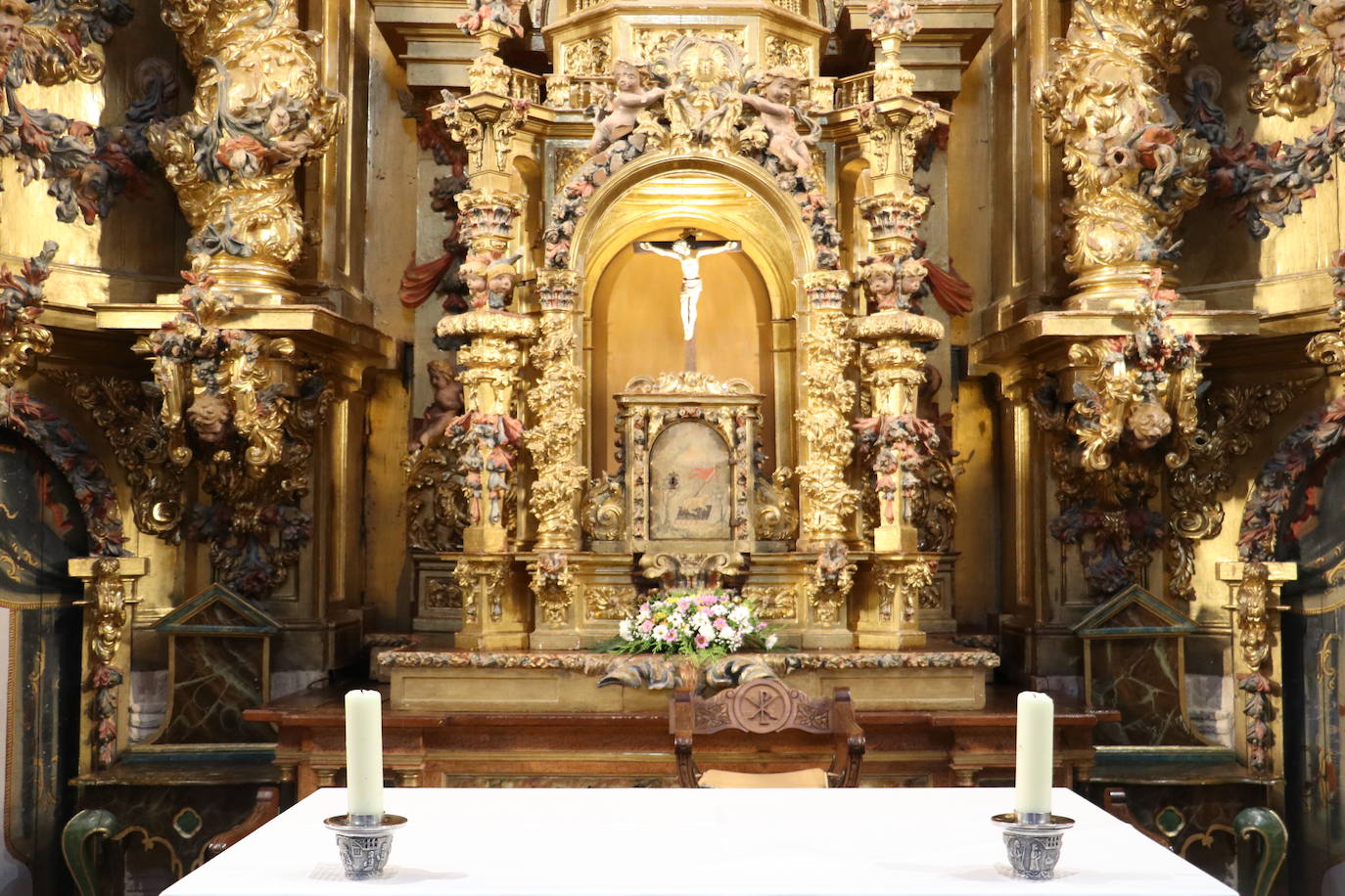 Imagen del Monasterio de Santa Cruz.