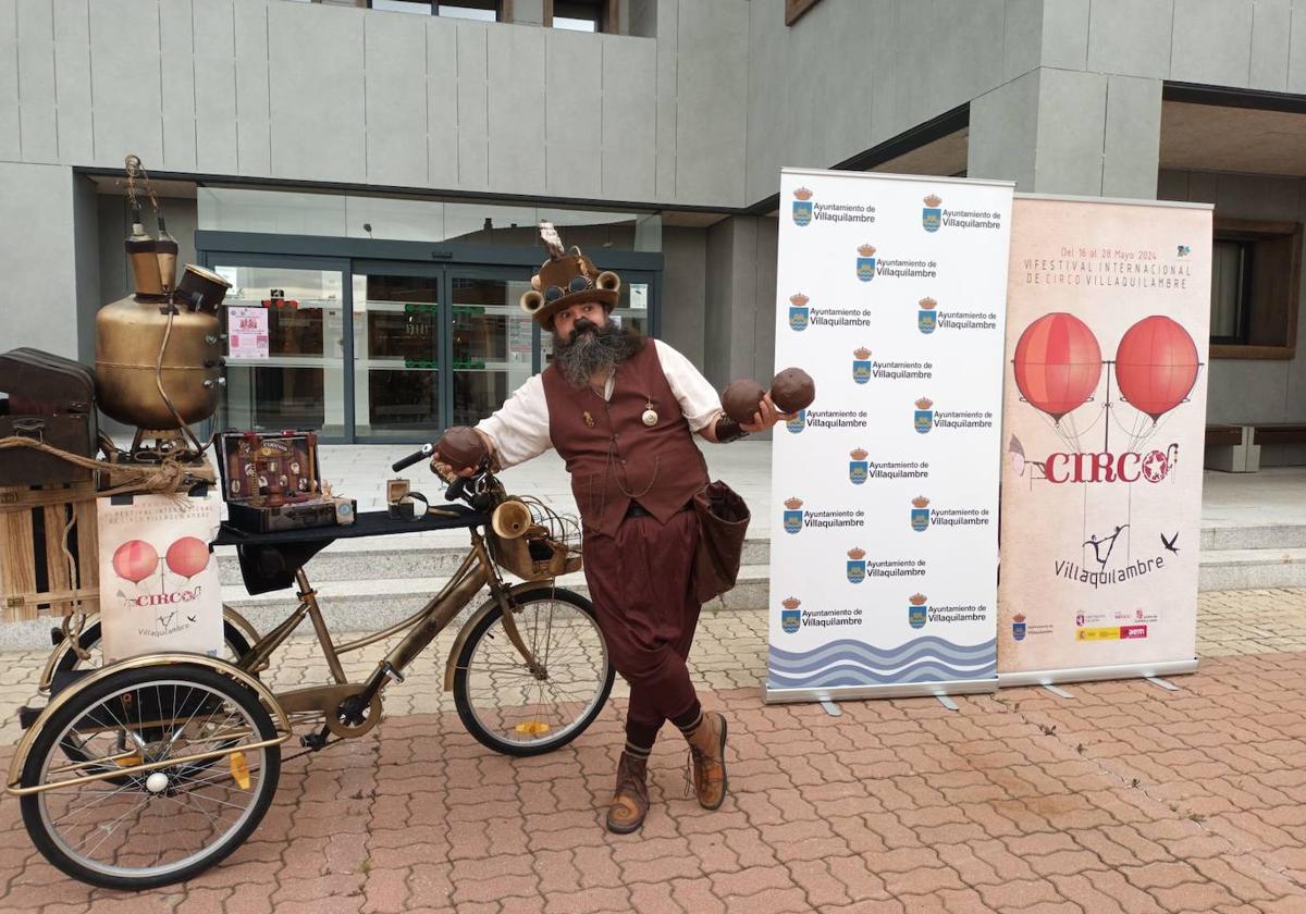 Presentación del VI Festival Internacional de Circo de Villaquilambre