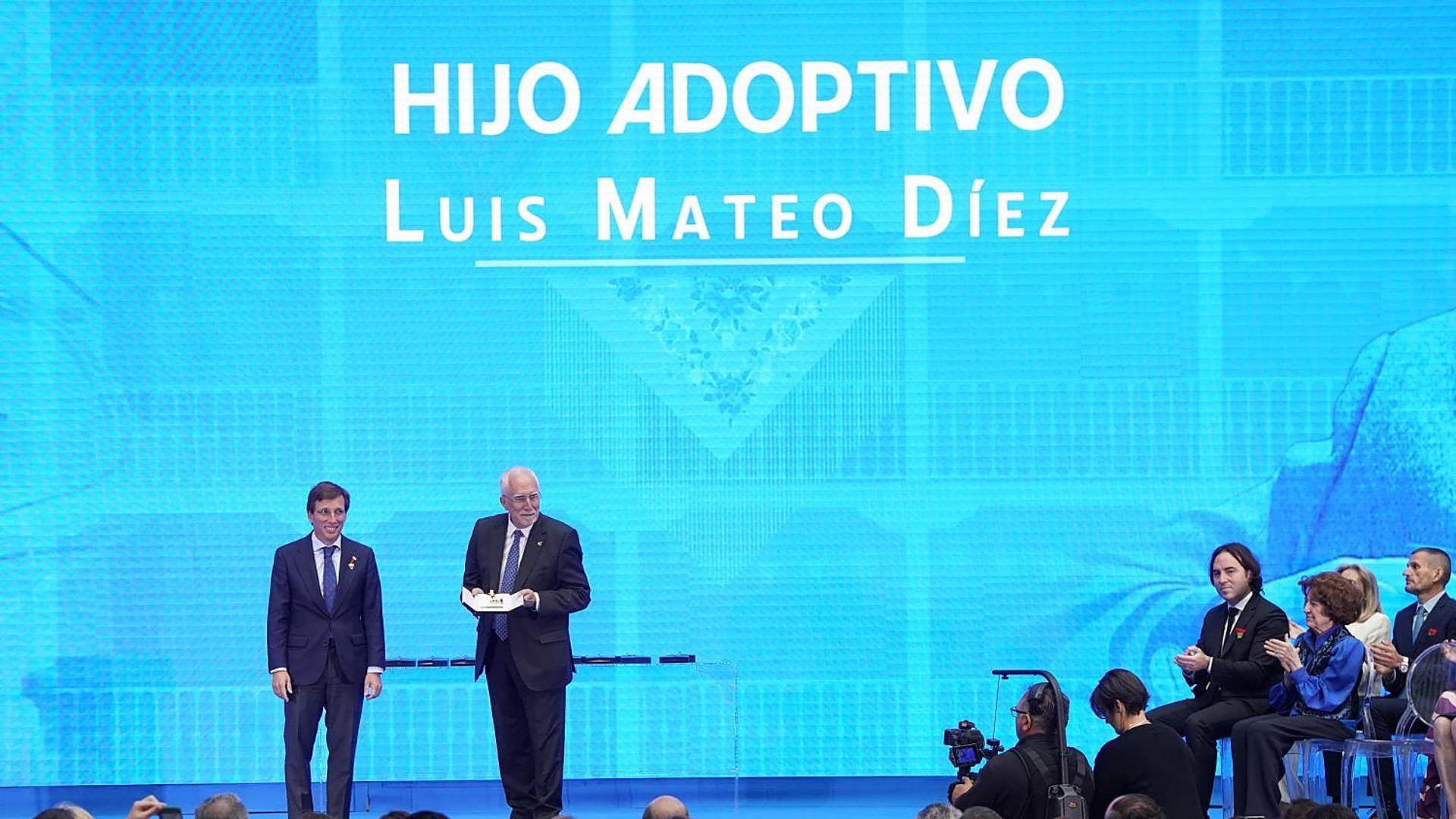 Luis Mateo Díez zaten Madrid'in evlatlık oğlu: “Sorun çıkarmayanlardan biri olacağım”