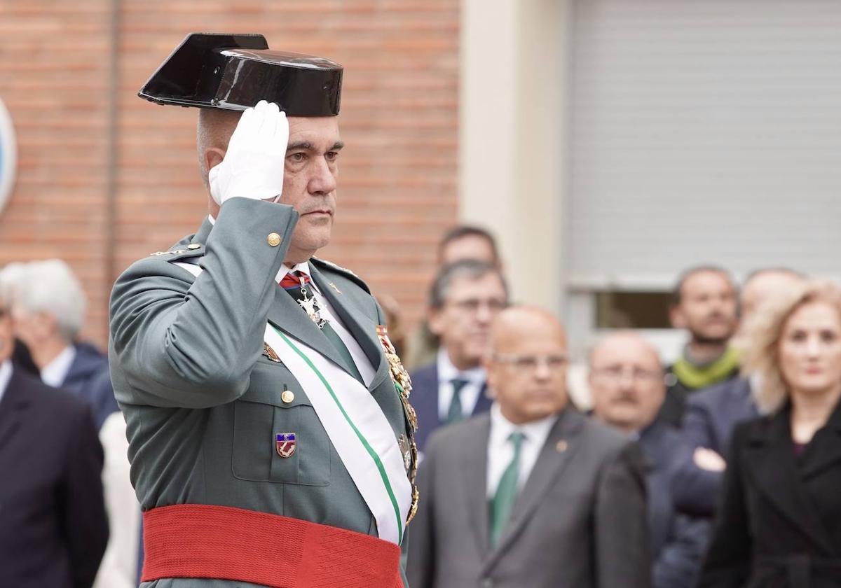 Celebración en León del 180 aniversario de la fundación de la Guardia Civil