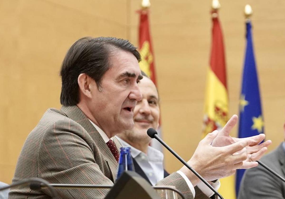 El consejero de Medio Ambiente, Vivienda y Ordenación del Territorio, Juan Carlos Suárez-Quiñones.