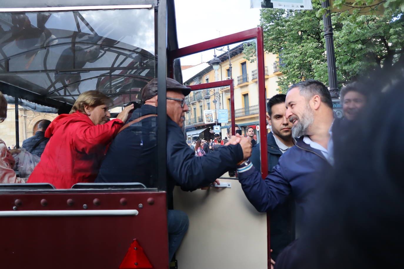 Primer acto de campaña electoral de Vox en León