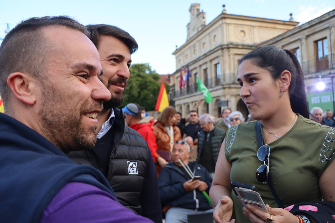 Primer acto de campaña electoral de Vox en León