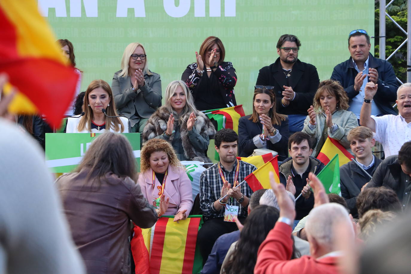 Primer acto de campaña electoral de Vox en León