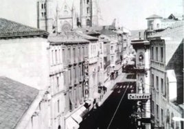 Calle Generalísimo -actual Ancha- en el año 1972.