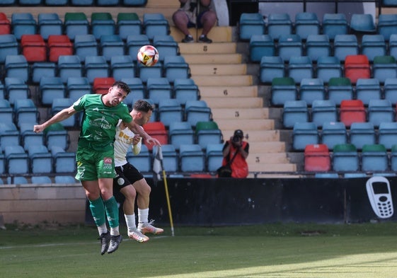 Un lance del partido disputado en Salamanca