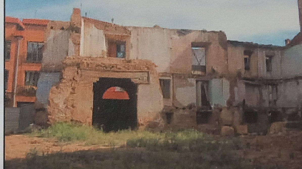 Casona Dámaso Merino desde el interior.