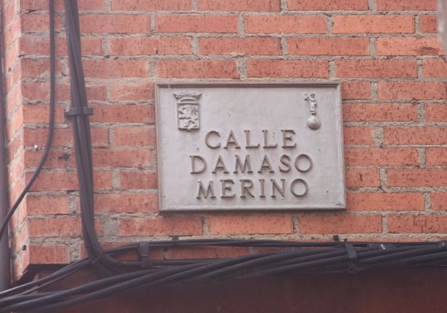 Odónimo de la calle.