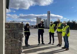 Visita a la planta de Latem Aluminium en León.