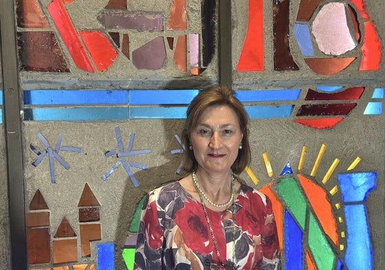 La presidenta del Colegio de Farmacéuticos de León, Montserrat Ávila.