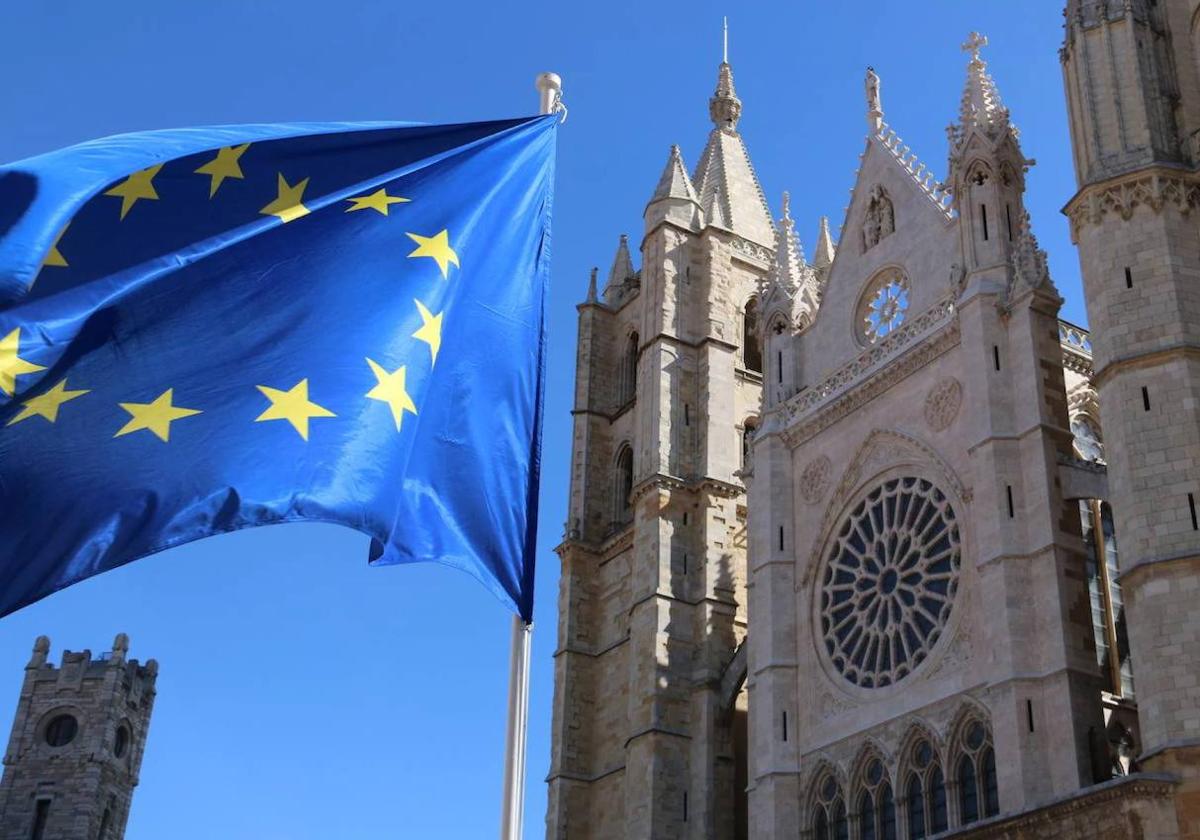 Día de Europa celebrado en León.