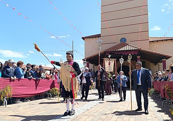 Celebración del Corpus Christi en Laguna de Negrillos
