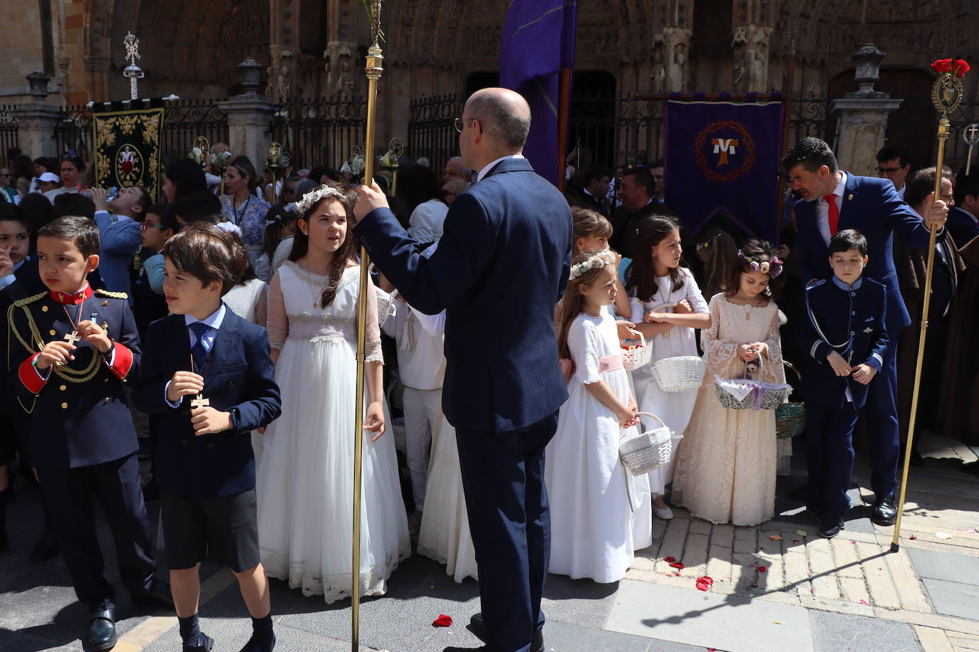 Las mejores imágenes del Corpus Christi en León