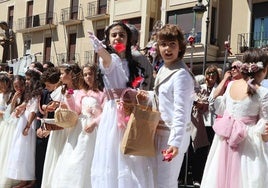 Procesión del Corpus en León.