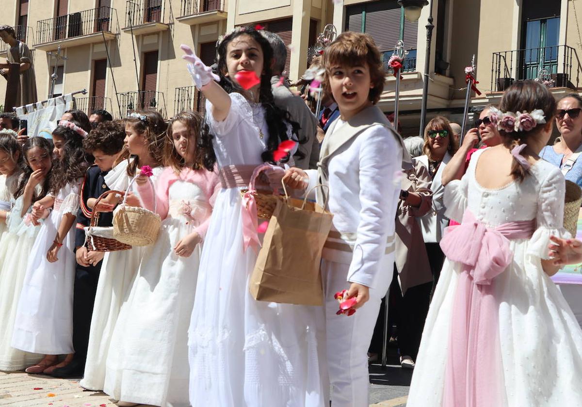 Procesión del Corpus en León.