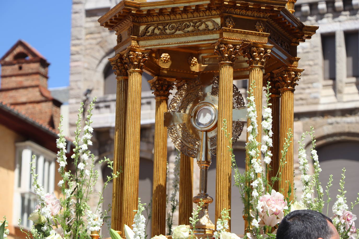 Las mejores imágenes del Corpus Christi en León