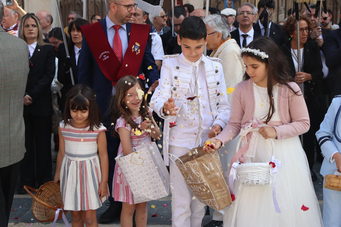 Las mejores imágenes del Corpus Christi en León