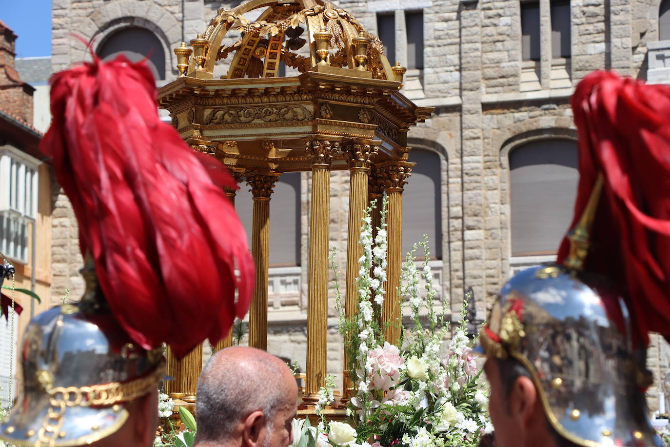 Las mejores imágenes del Corpus Christi en León