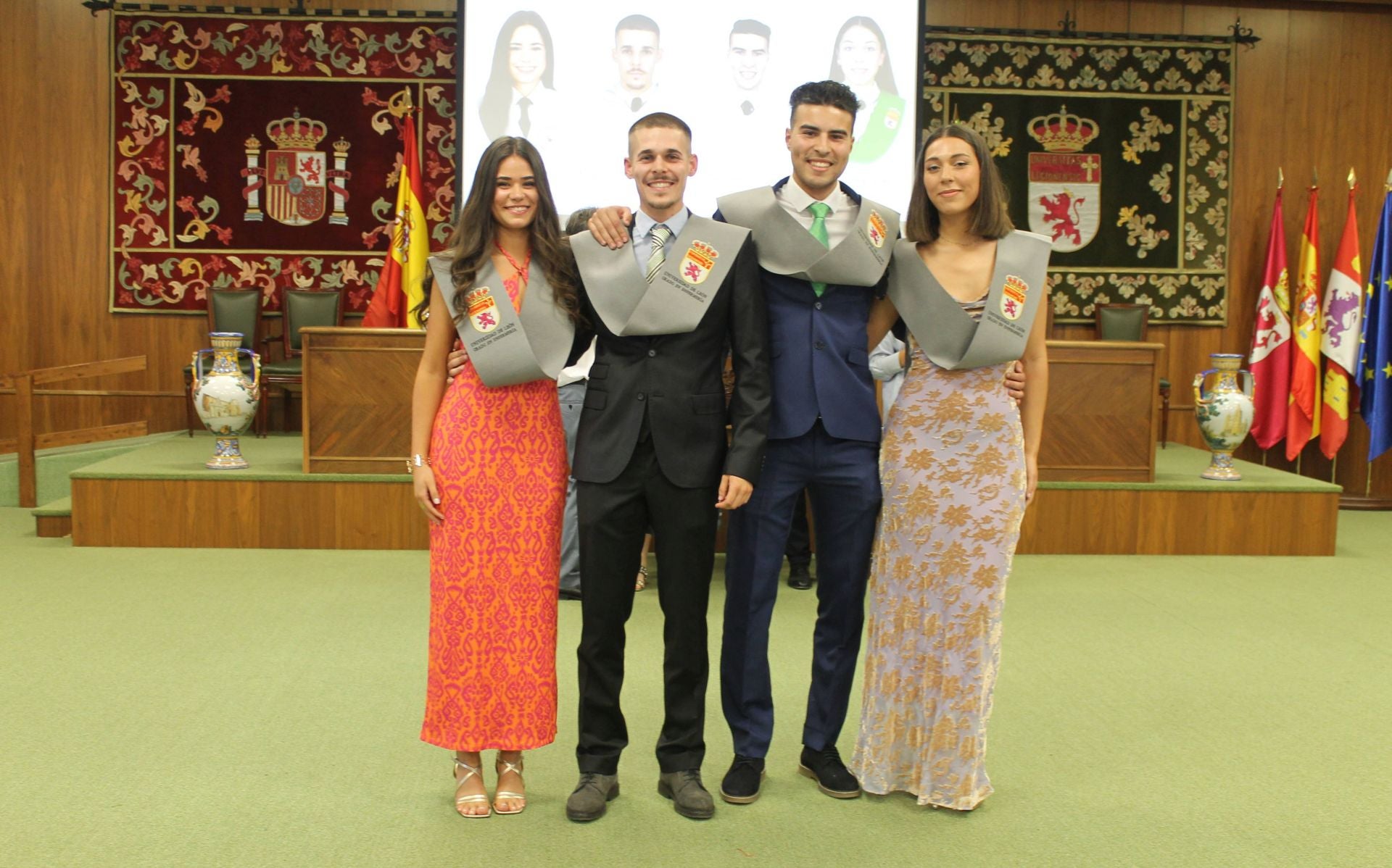 Graduación de los egresados de Enfermería