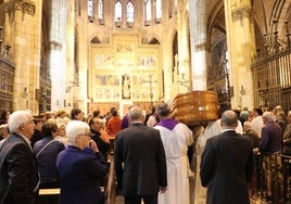 Misa funeral de Primo Lucio Panera