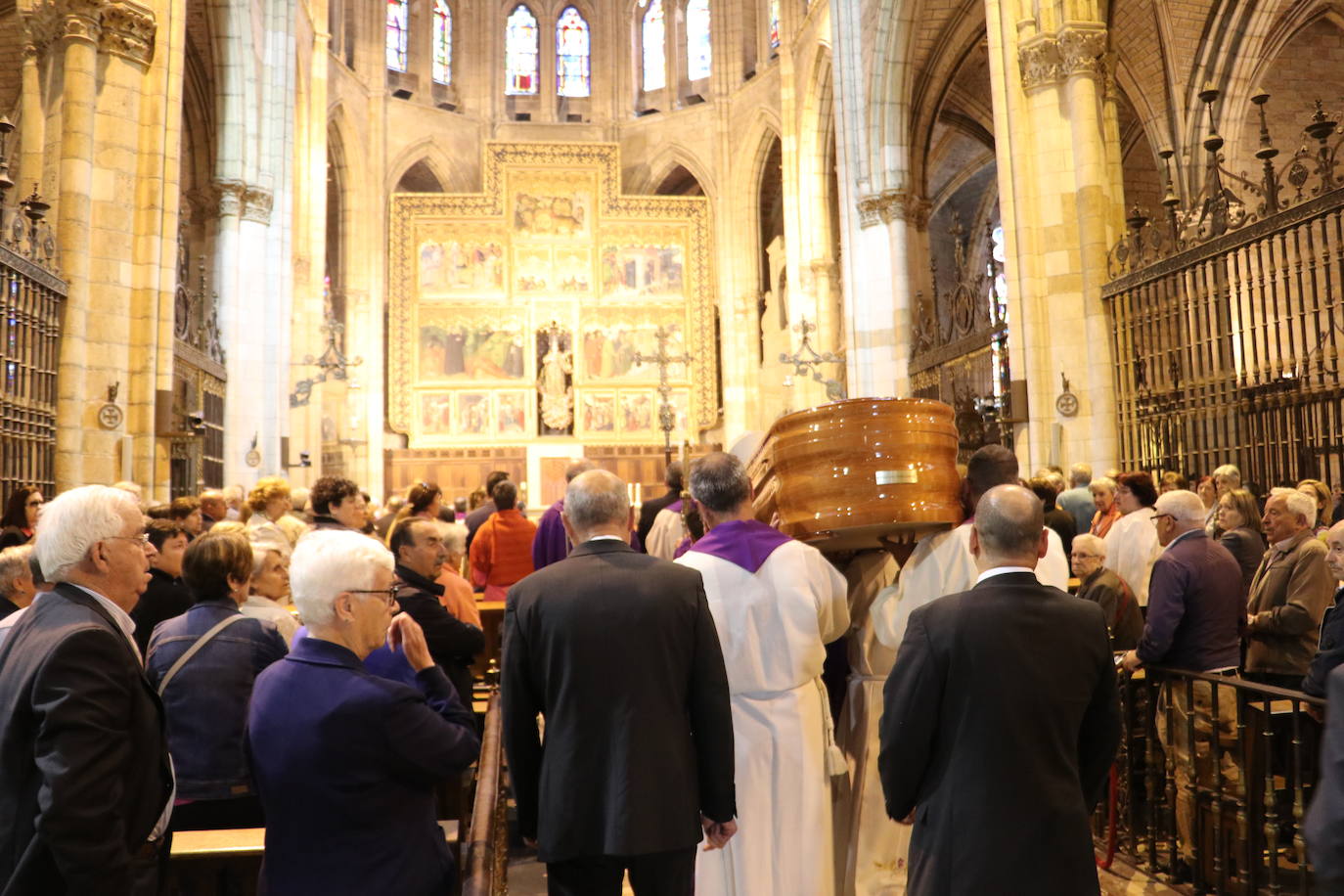 Misa funeral de Primo Lucio Panera