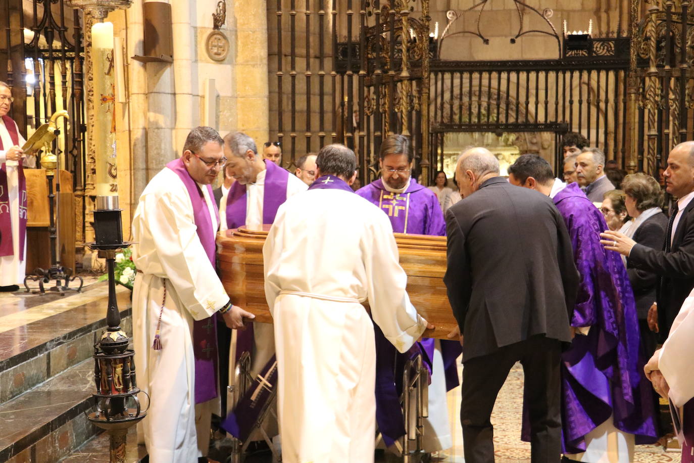 Misa funeral de Primo Lucio Panera