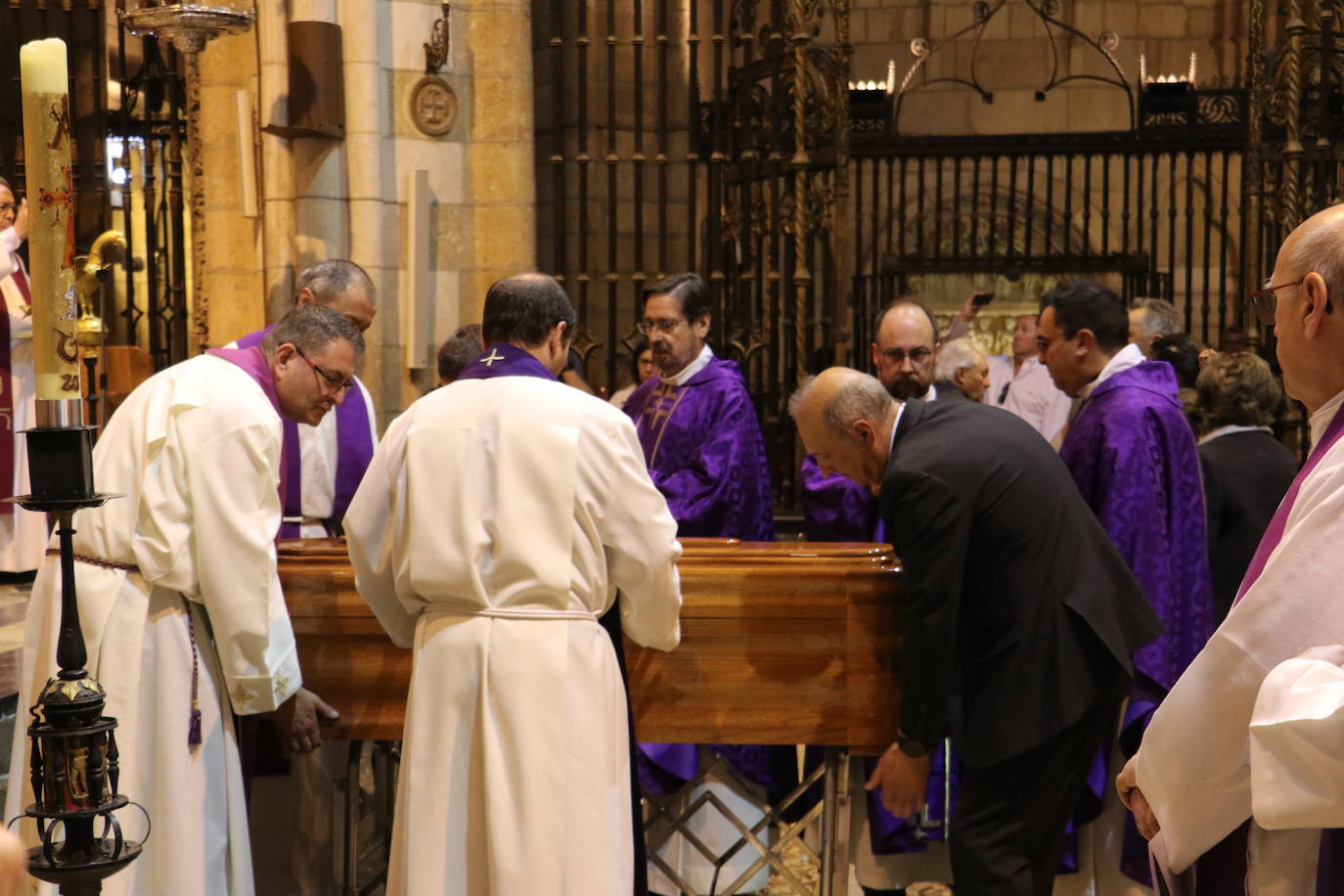 Misa funeral de Primo Lucio Panera