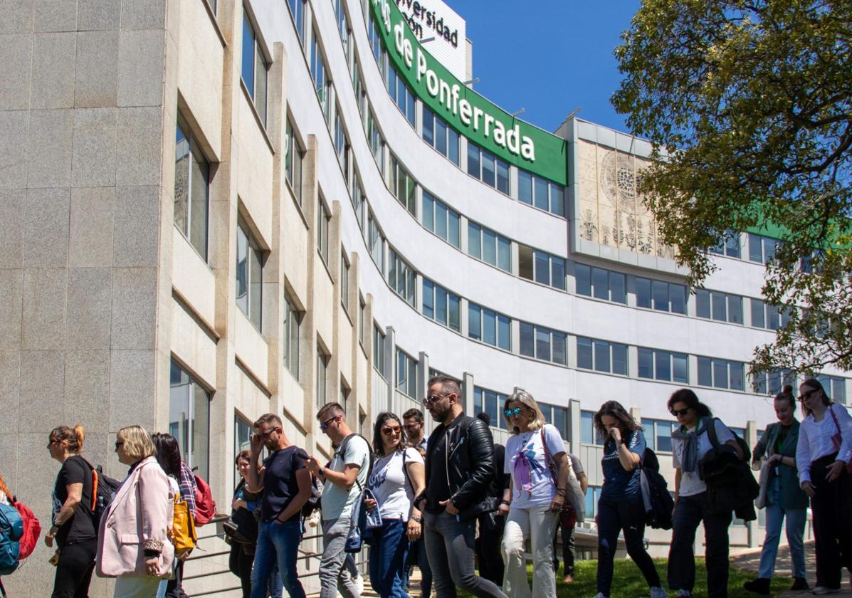 Campus de la Unviersidad de León en Ponferrada.