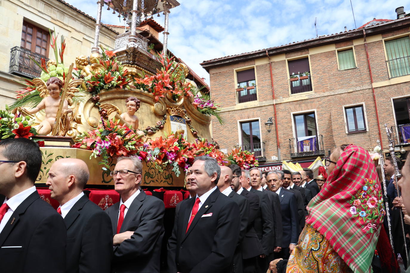 Las imágenes del Corpus Chico de León