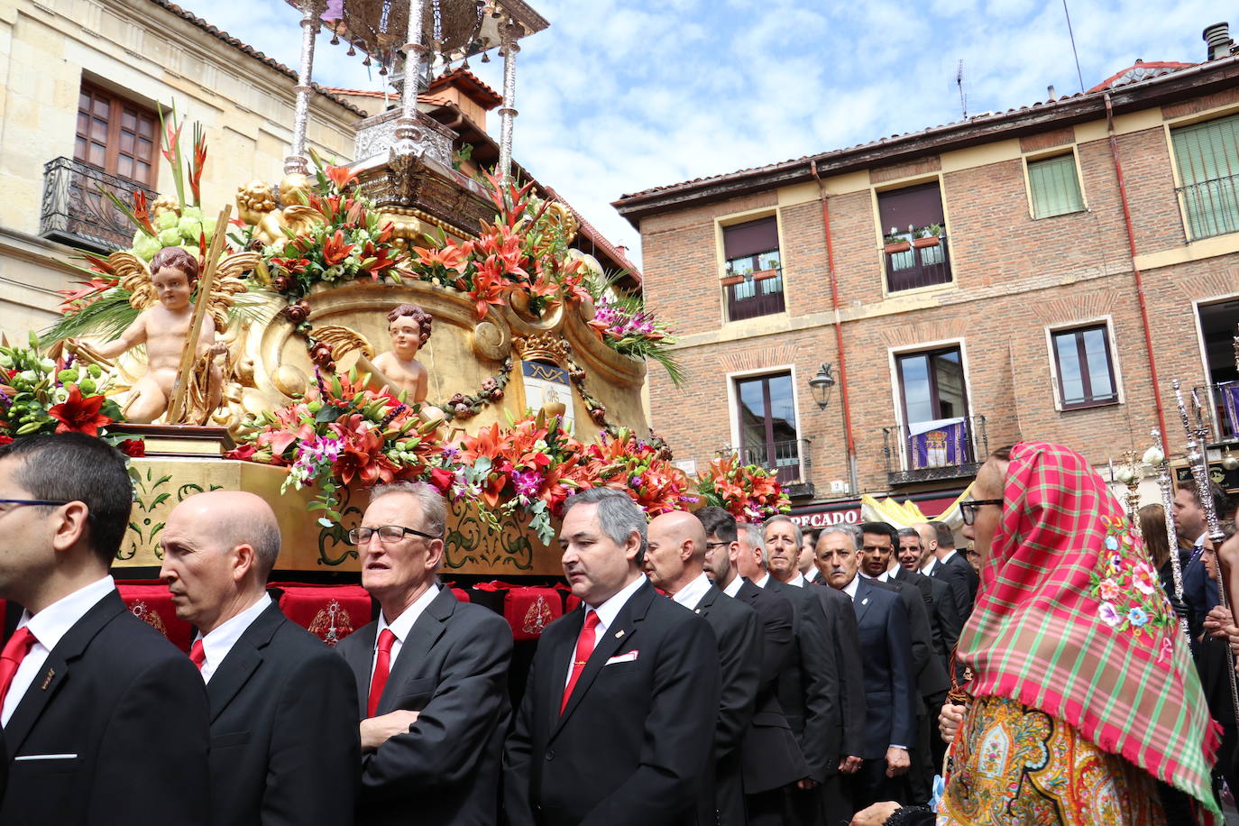 Las imágenes del Corpus Chico de León