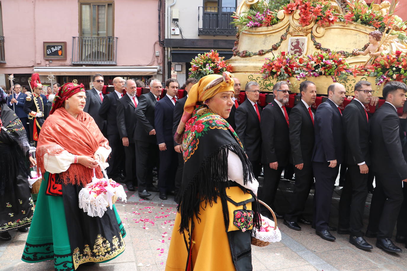 Las imágenes del Corpus Chico de León