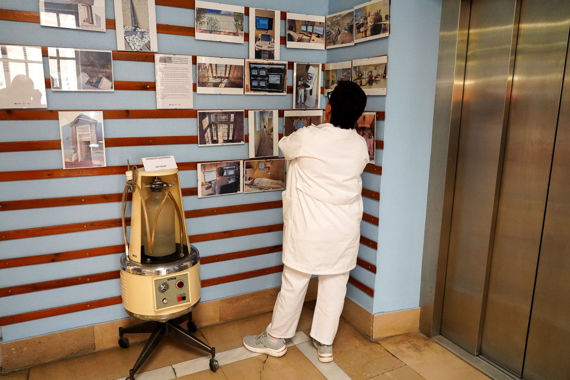 Exposición en el ambulatorio de La Condesa