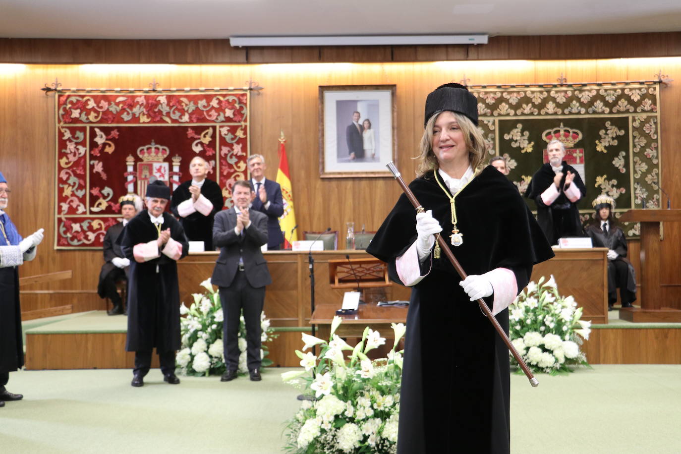 Nuria González ya es rectora de la ULE