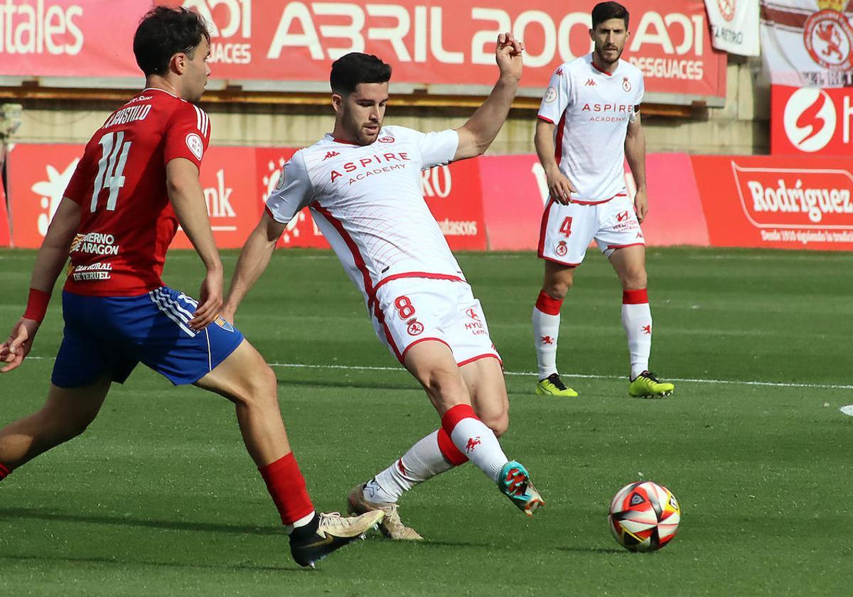 Imagen del jugador salmantino en el Reino de León.