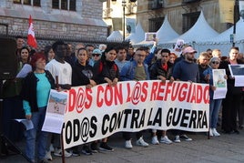 Imágenes de la concetración de este jueves en Botines