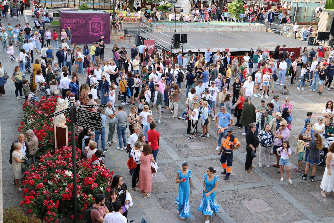 La Cultural de Baloncesto da el pregón de las fiestas de León