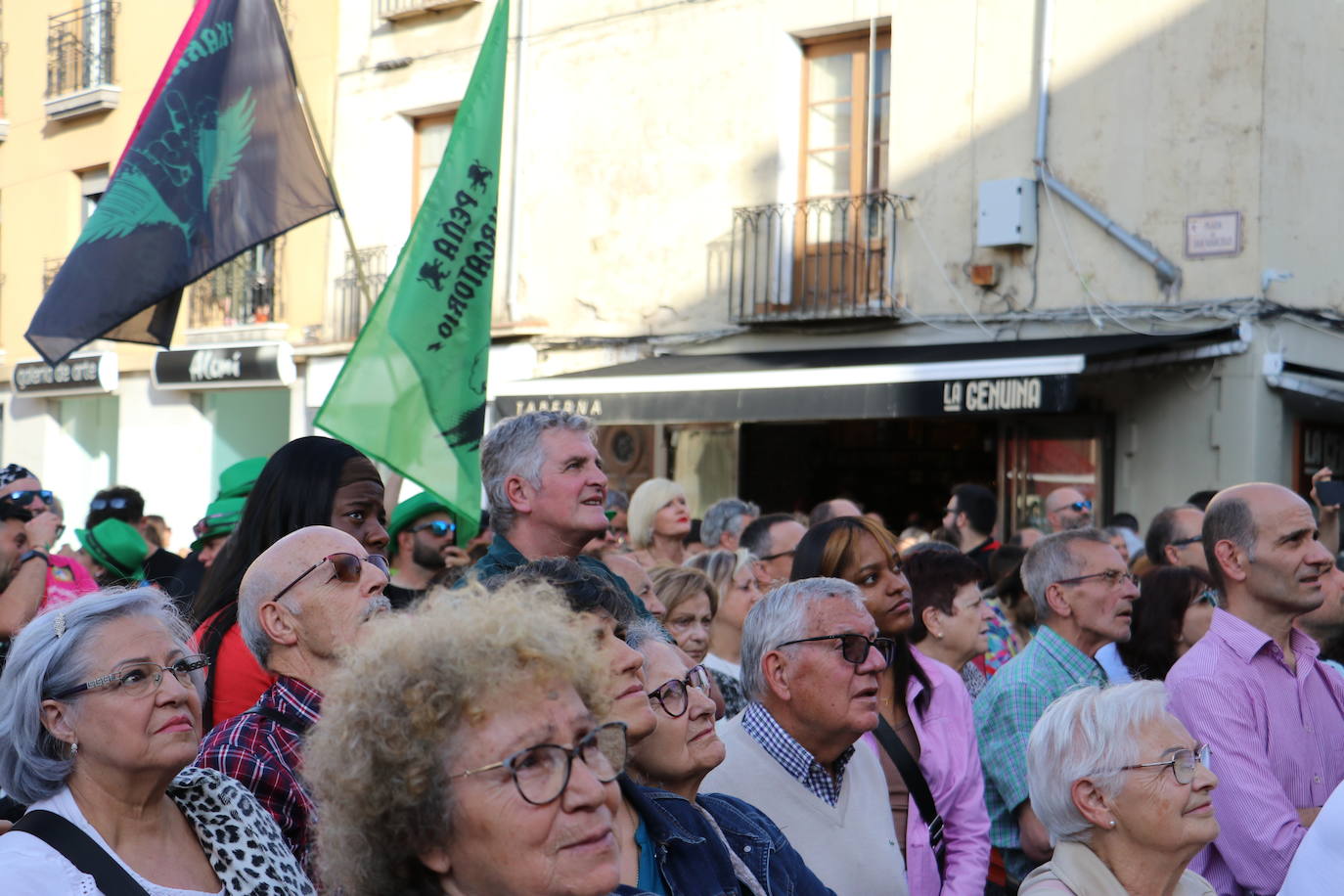 La Cultural de Baloncesto da el pregón de las fiestas de León