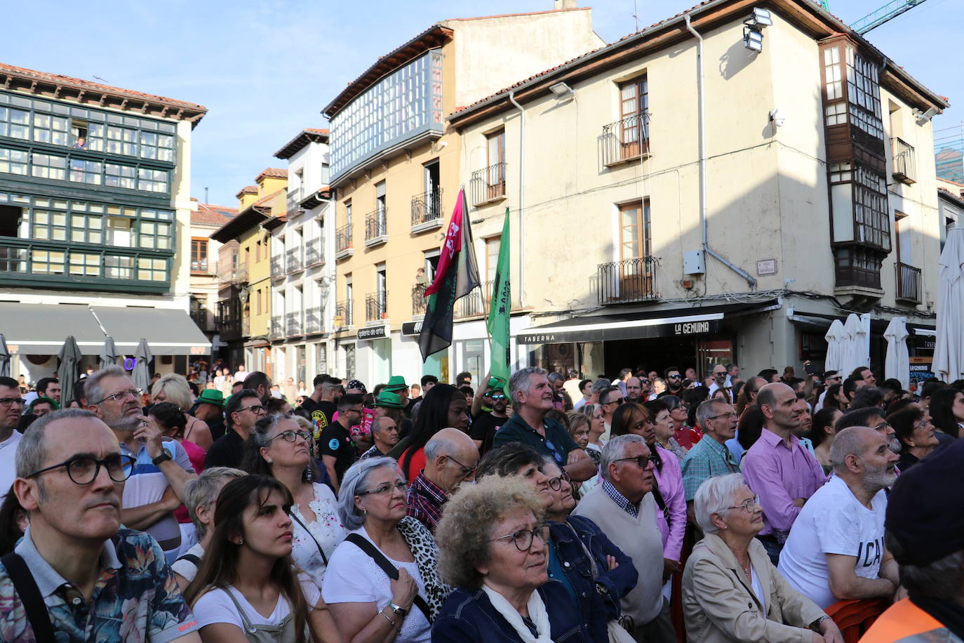 La Cultural de Baloncesto da el pregón de las fiestas de León