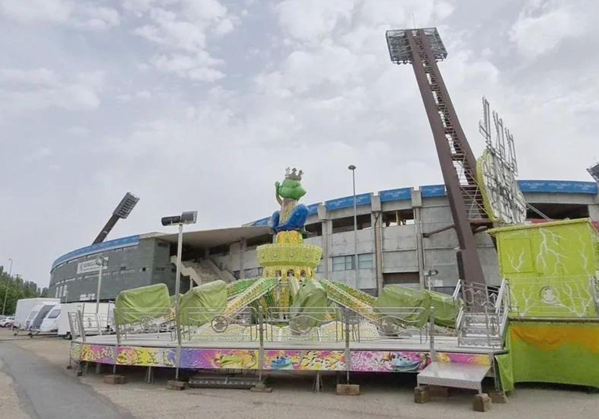 El suceso tuvo lugar en una de las atracciones de la feria.