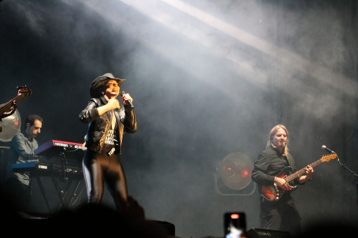 Chenoa, en concierto en León