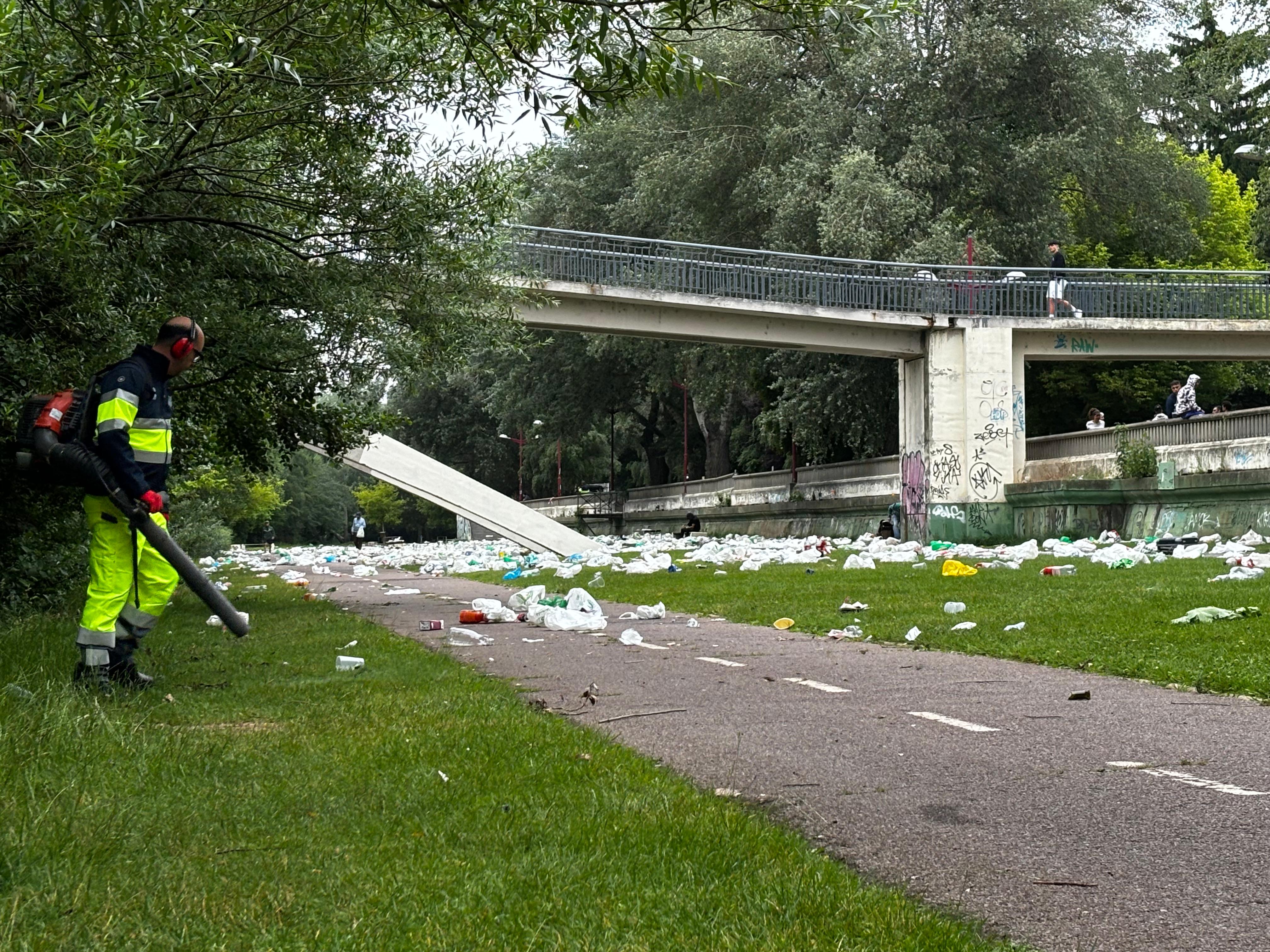 Así amanece León tras la resaca de San Juan