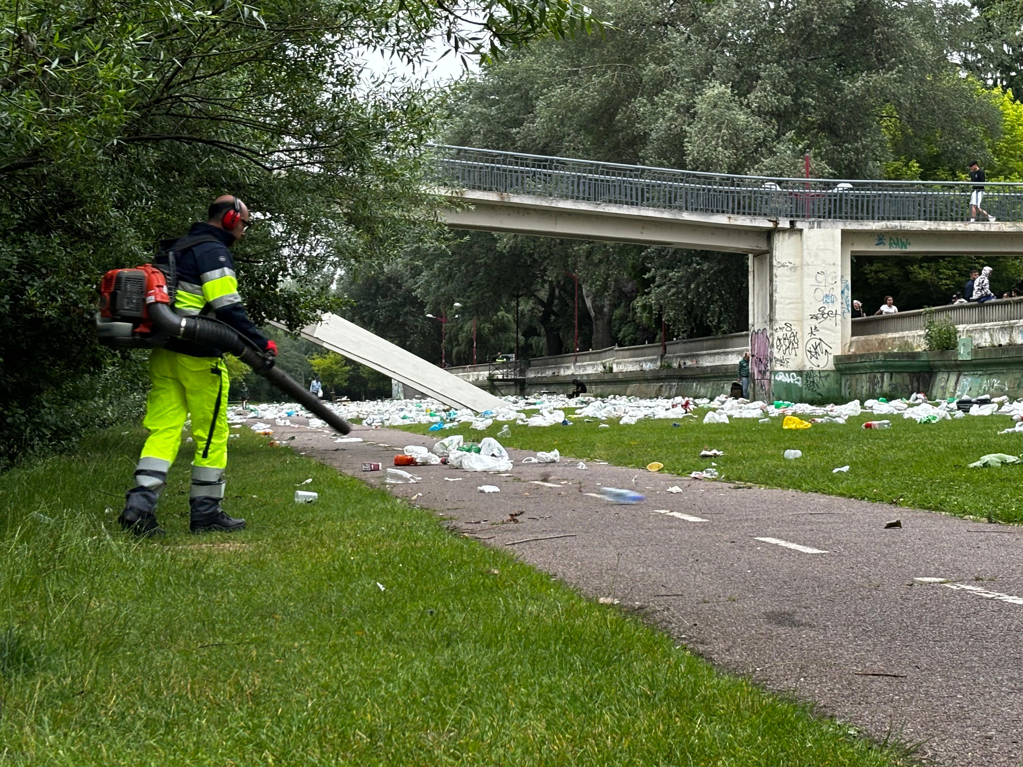 Así amanece León tras la resaca de San Juan